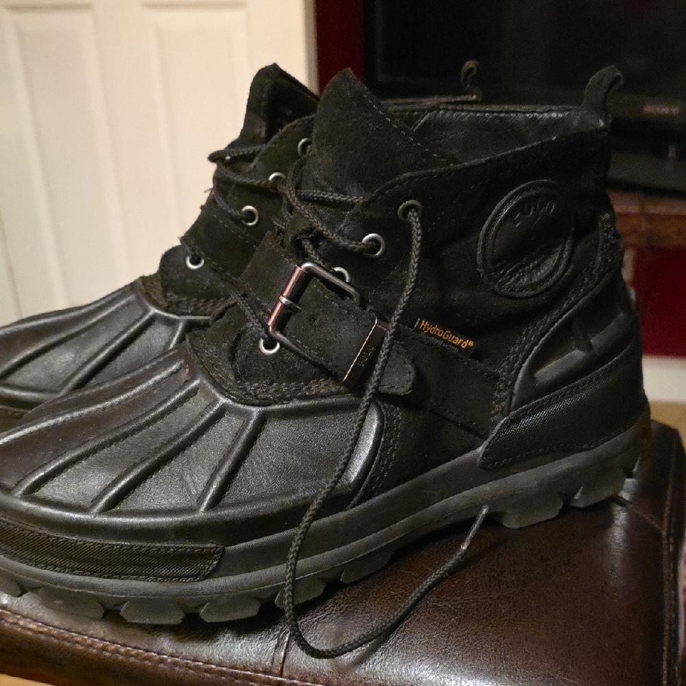 Polo Ralph Lauren Black Men's Boots